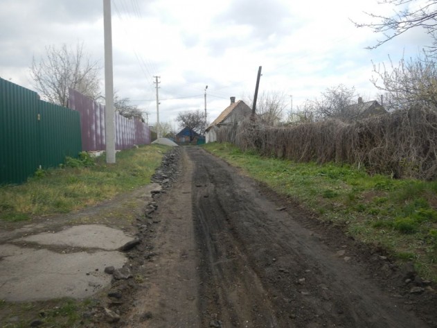 улочки Бахмута Донецкой области