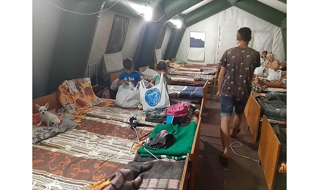 22 человека, которых не пустили в «ДНР» живут в палатках «серой зоне»