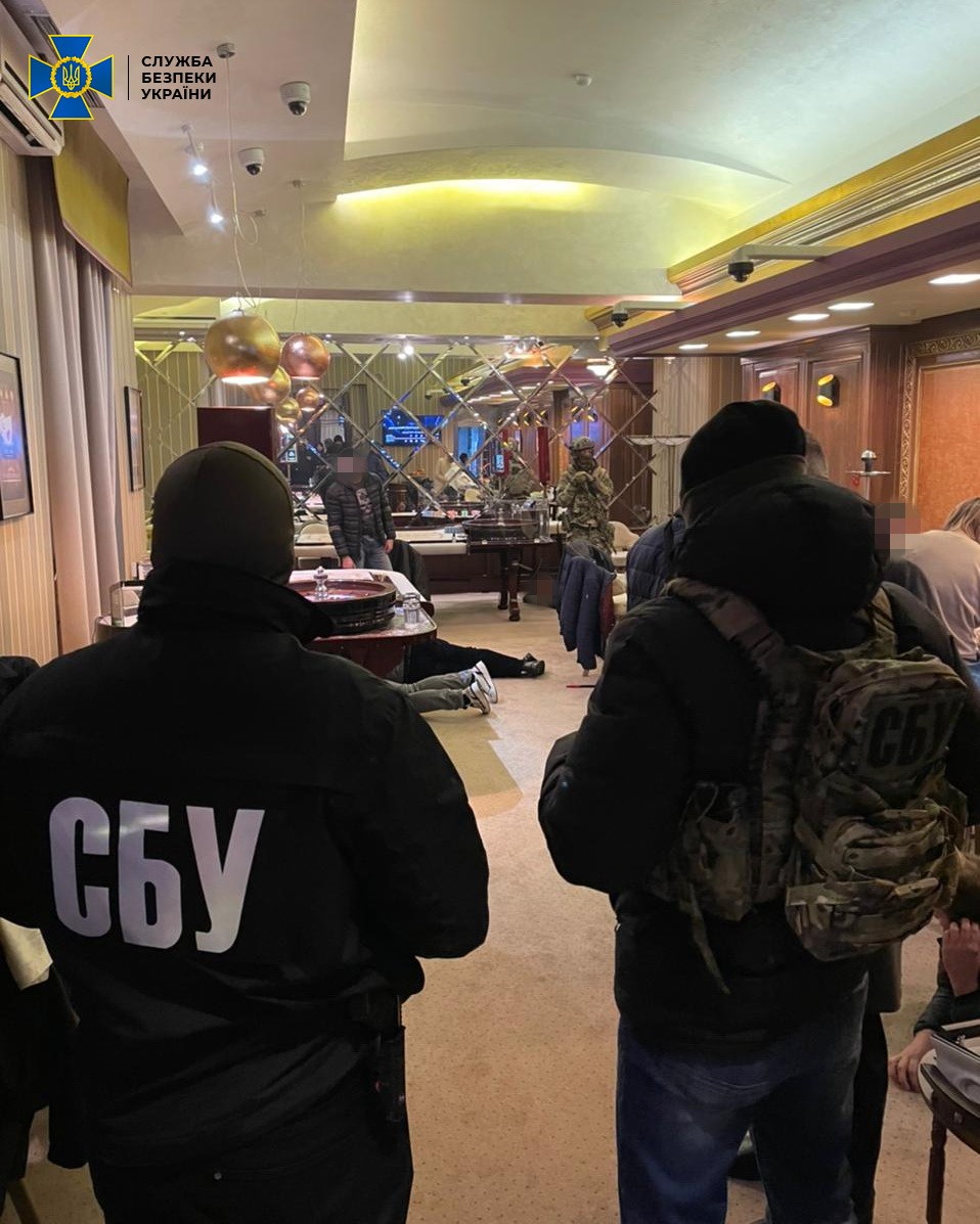 СБУ ликвидировали нелегальные казино в Донецкой области