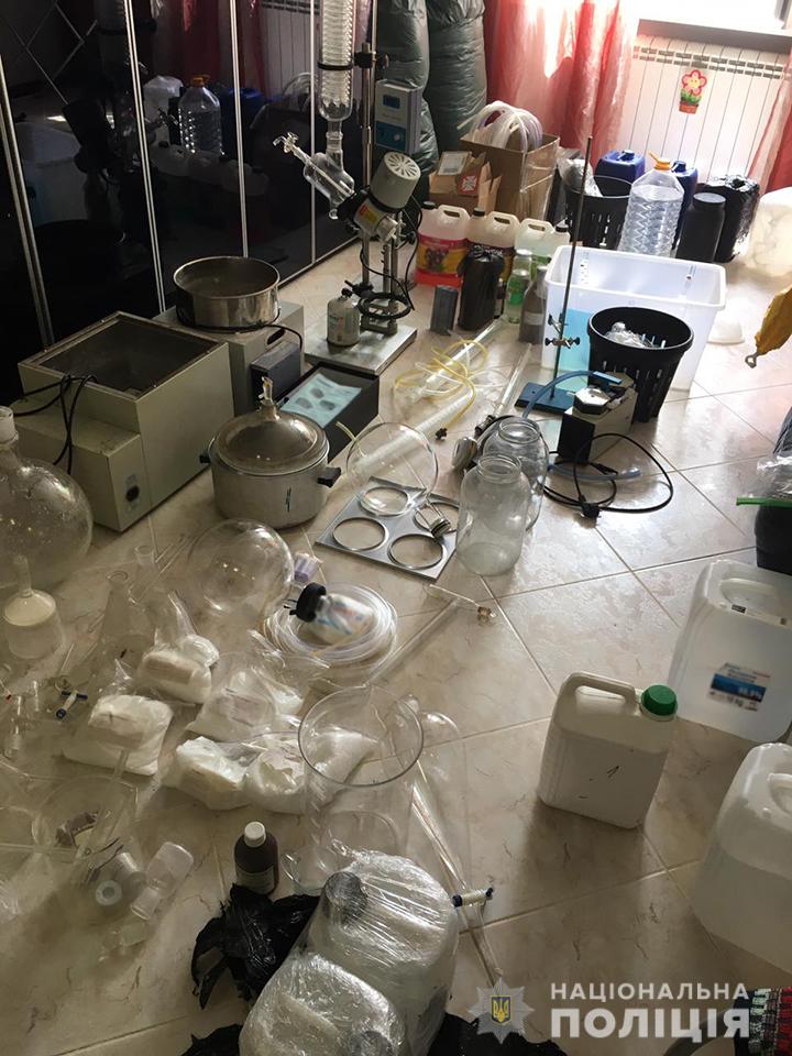 мини-лаборатория по изготовлению наркотиков