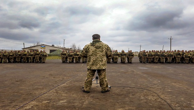 порошенко перед солдатами