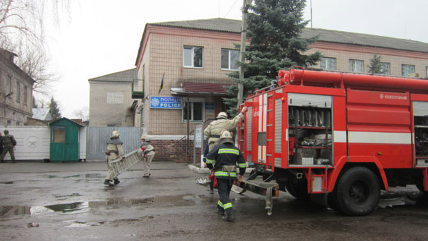 пожарные славянска