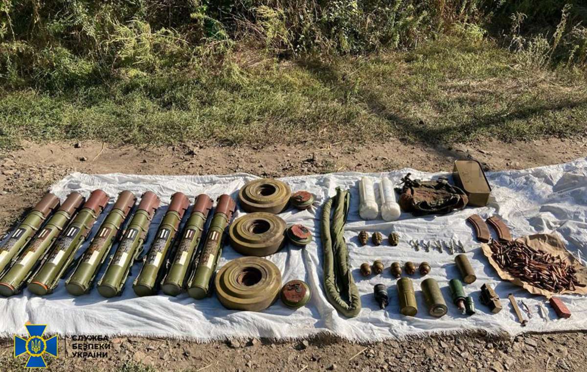 Вблизи железнодорожной станции «Дружковка» СБУ нашли тайник с боеприпасами