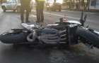 В Краматорске на дороге пострадал мотоциклист 