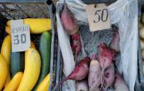 У Костянтинівці овочі борщового набору цього року продають поки що за високими цінами