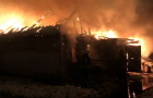 Дом тушили почти два часа — в Бахмуте во время пожара погиб мужчина