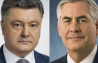 Порошенко и Тиллерсон обудили план по миротворцам на Донбассе