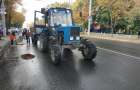 Public utility workers of Kramatorsk are cleaning the streets