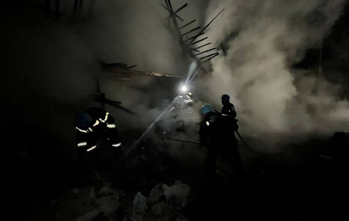 Спасатели Донетчины привлекались к тушению пожаров восемь раз за последние сутки