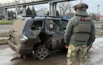 В Константиновке дроны атаковали автомобиль волонтера и ранили человека: Сводка за сутки