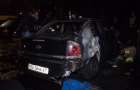 В Киеве на Русановке сожгли Opel переселенца
