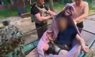 Раненого жителя Дружковки эвакуировали в больницу с помощью наземного робота