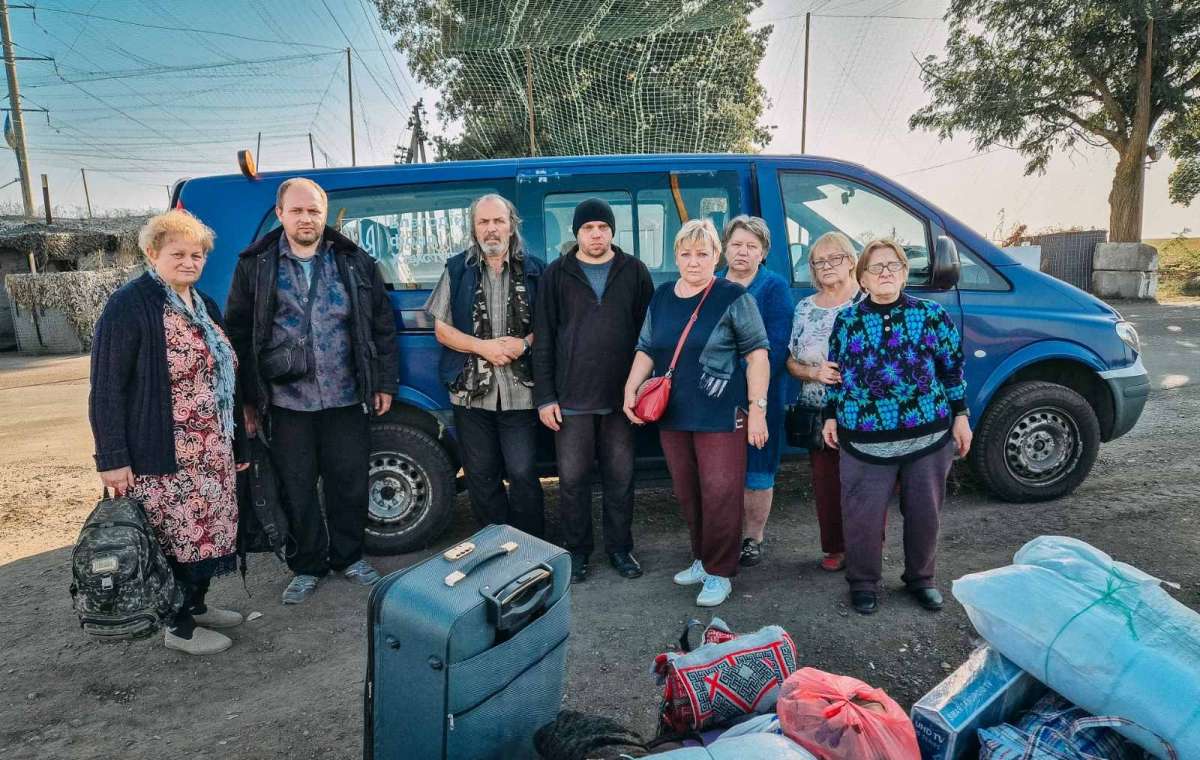 Эвакуация из Константиновки продолжается. Фото