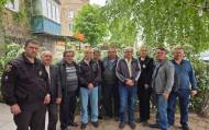 Полицейские Константиновки встретились с ветеранами МВД, несших службу в зоне Чернобыля