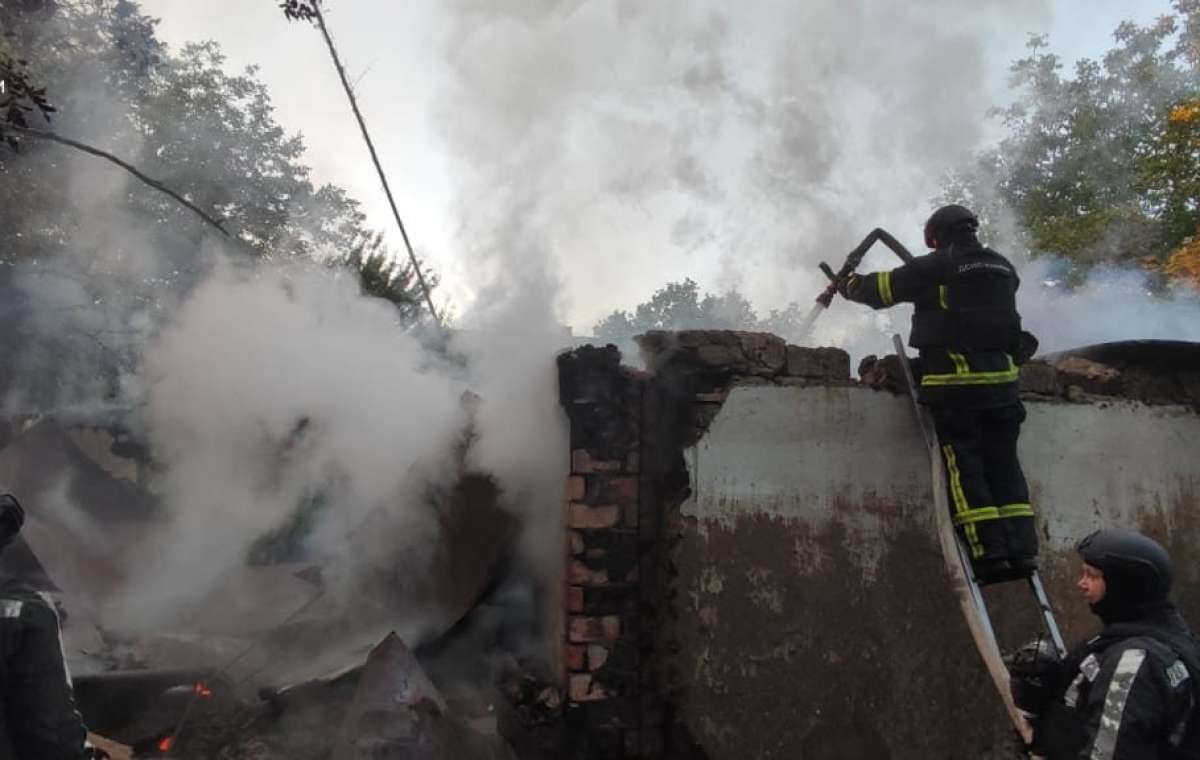 Спасатели Константиновки дважды тушили пожары