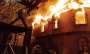 В Славянске ночью горело двухэтажное кафе. Фото