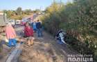 В Винницкой области три авто и автобус с людьми слетели в кювет