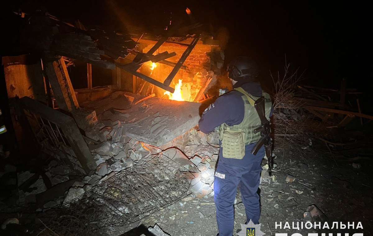 Ночной обстрел Донецкой области: В Краматорске погиб полицейский. Обновлено