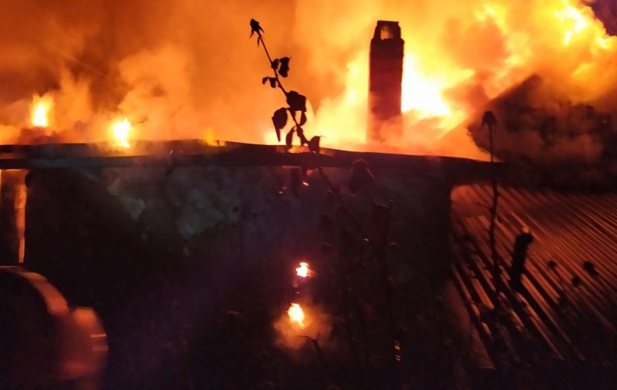 В Константиновке произошел пожар в частном доме