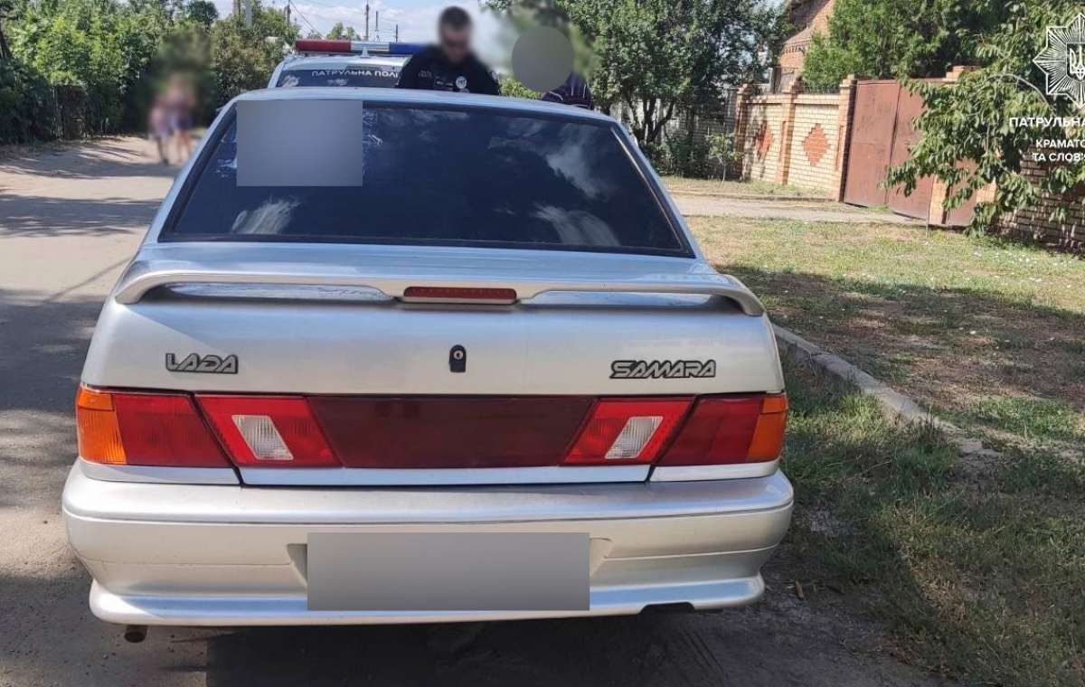 Авто, яке розшукували в Костянтинівці, знайшли в Олексієво-Дружківці