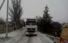 В Ильиновке крупногабаритный грузовик повредил газовую трубу