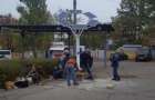 "Solar tree" is being set in Kramatorsk 