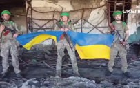 Полк «Скеля» заявил о зачистке Константиновки и поднятии украинского флага