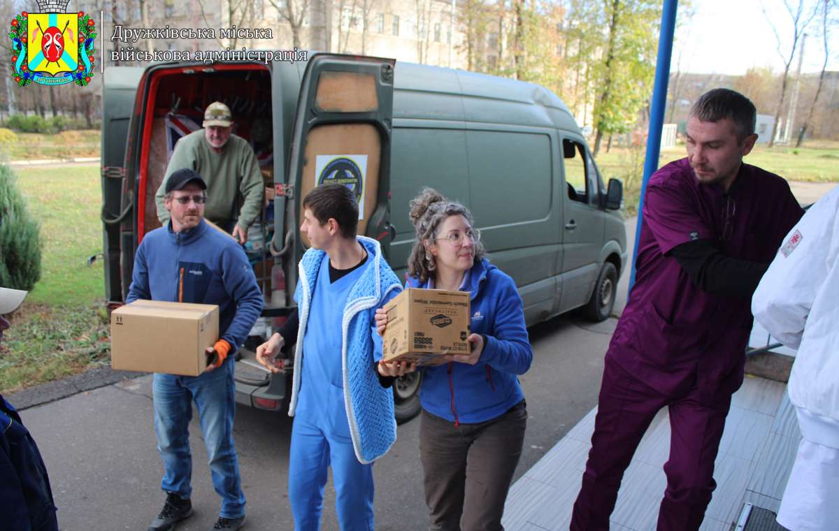 Дружковка получила гуманитарную помощь от города-побратима