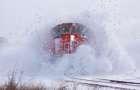 Снег на голову: Скоростной поезд против сугробов