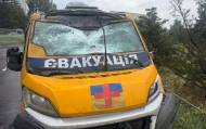 FPV-дрон атаковал машину волонтеров в Дружковке