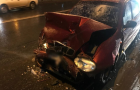 Авто врезалось в троллейбус в Краматорске: есть пострадавший