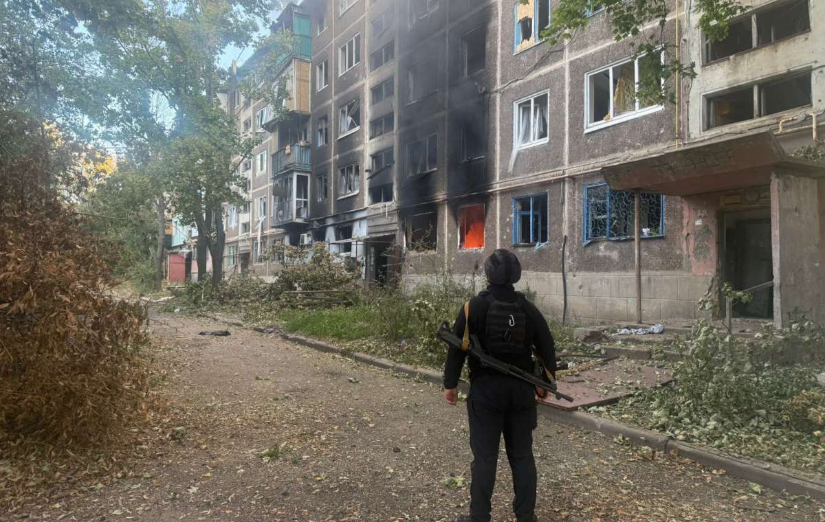 КАБ-250 по Костянтиновке: очередные разрушения от авиаудара