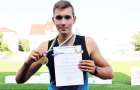 15-летний дружковчанин Михаил Брудин стал Чемпионом Украины по метанию диска