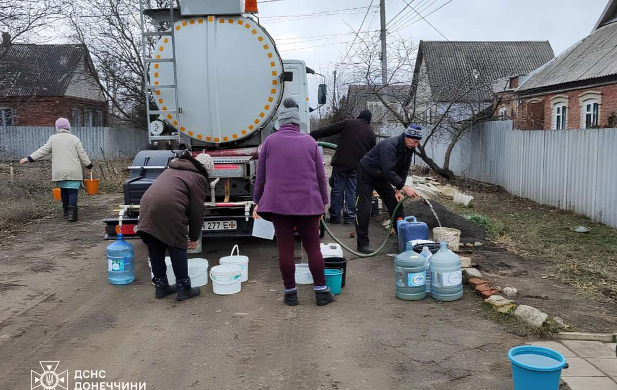 Куди сьогодні підвезуть технічну воду у Костянтинівці: Адреси