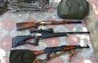 В облгазе Донбасса нашли большой арсенал оружия