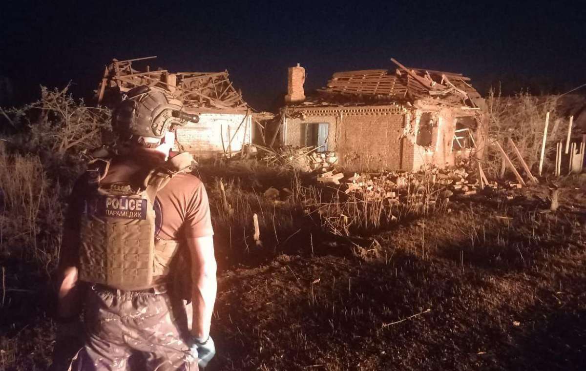 В Константиновке повреждены дома и инфраструктурные объекты: Сводка по области