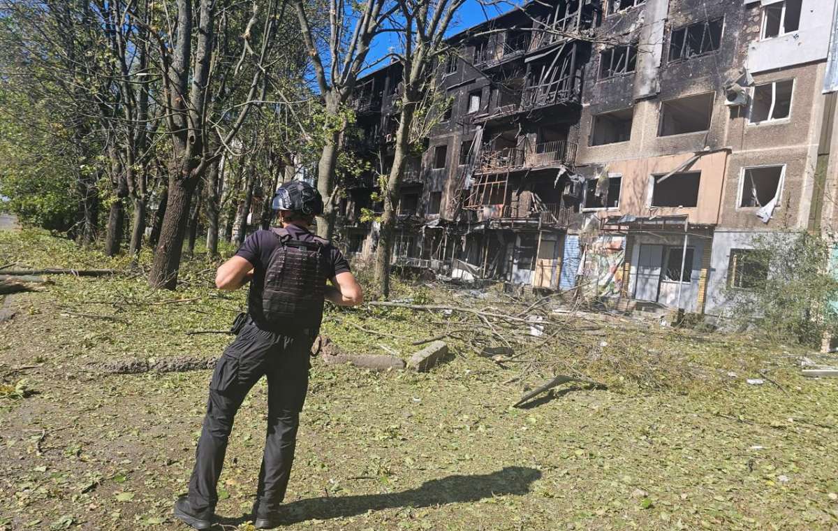 В Константиновке один раненый: Город сегодня снова атаковали