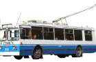 В Славянске троллейбусы ездят без рекламы