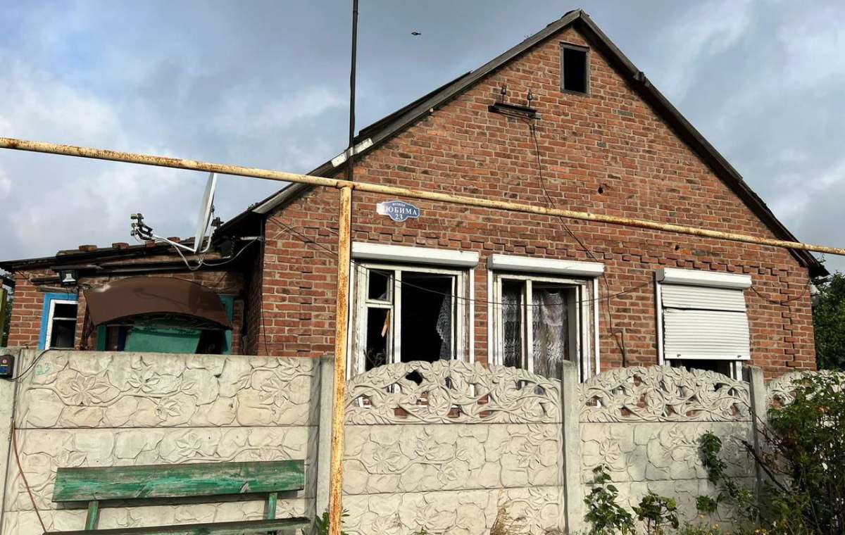 В Константиновке повреждены четыре дома: Сводка по области
