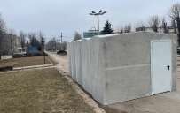 В Мирнограде обустраивают наземные бетонные укрытия