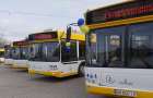 В Мариуполь привезли новые автобусы 