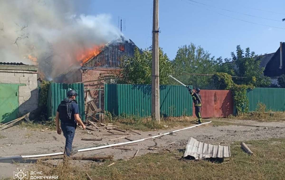 В Константиновке за сутки ликвидировали четыре пожара. Фото