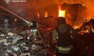 В Донецкой области за сутки из-за российских обстрелов возникли три пожара