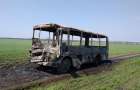 В Покровском районе на ходу загорелся пассажирский автобус