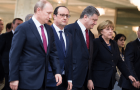 Путин угрожал Порошенко раздавить украинское войско — мемуары Олланда