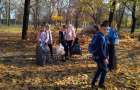 Гимназисты Селидово убрали городской парк 