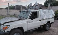 В Краматорске российский FPV-дрон повредил автомобиль спасателей