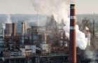 В Донецке горел металлургический завод