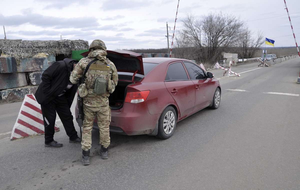 Ситуация на блокпостах в Донецкой области 14 марта