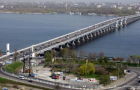 Новый Днепровский мост откроют для частного транспорта